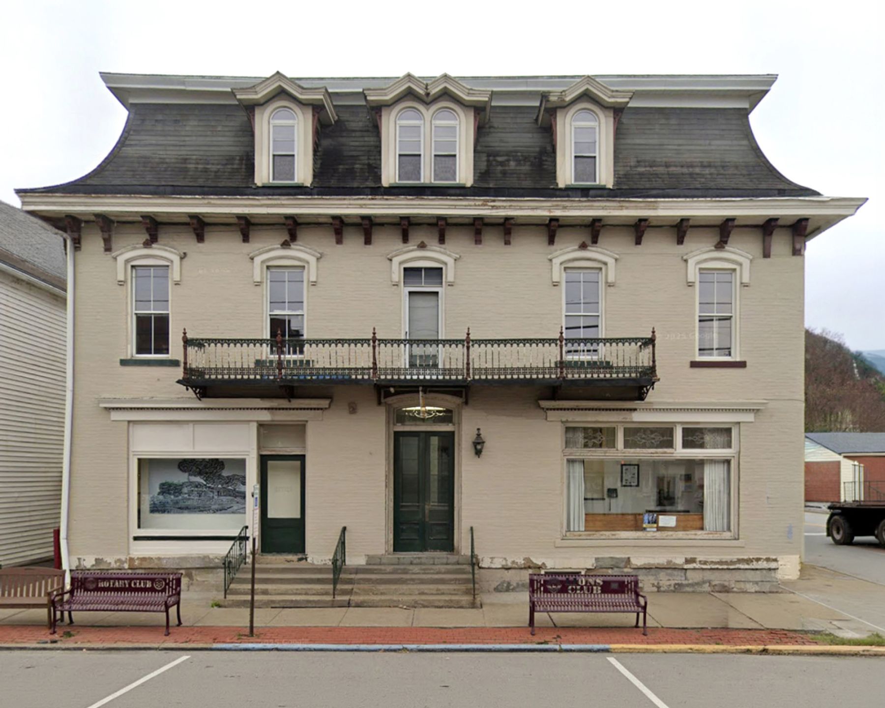 Historic Evans City building photograph, an example of images worth preserving